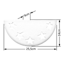 Ver imagem 2 de Arandela Ceramica Artesanal Retro Meia Lua Astral