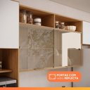 Ver imagem 7 de Armário de Cozinha Completa 12 Portas 2 Gavetas 100% MDF Reflecta Clara