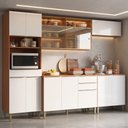 Ver imagem 2 de Armário de Cozinha Completa 12 Portas 2 Gavetas 100% MDF Reflecta Clara