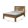 Cama Casal Barcelona - Canela/off White - 3