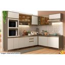 Ver imagem 4 de Módulo Cozinha Henn Connect Armário 2 Portas C-vidro Duna