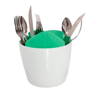 Escorredor de Talheres Smart Branco - Wp Connect Crippa Esmeralda