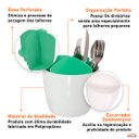 Ver imagem 4 de Escorredor de Talheres Smart Branco - Wp Connect Crippa Esmeralda