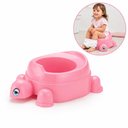 Ver imagem 5 de Pinico Rosa Assento Infantil Tartaruga Desfralde Bebe Piniquinho Plastico Xixi Banheiro Meninas
