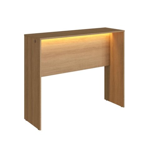 Mesa Bancada Gourmet Americana Rolls 115cm com Iluminação LED Mel - Prodecor Móveis