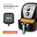 Ver imagem 2 de Fritadeira Elétrica Air Fryer sem Óleo 6l Mondial Afn-60-bi 1900w Preto/inox 127v