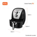 Ver mais imagens de Fritadeira Elétrica Air Fryer sem Óleo 6l Mondial Afn-60-bi 1900w Preto/inox 127v