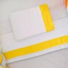 Kit Berço Trança Safari Animais 11pçs Enxoval Quarto Bebê Amarelo - 3