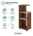 Ver imagem 7 de Mesa Mesinha Lateral Apoio de Centro Canto Barzinho Aparador