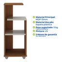 Ver imagem 3 de Mesa Mesinha Lateral Apoio de Centro Canto Barzinho Aparador