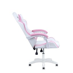 Cadeira Gamer Home Office com Rosa Claro - 5