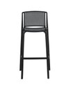 Ver imagem 4 de Kit com 4 Banquetas Floripa em Polipropileno - Cor Preto