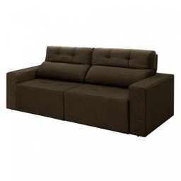 Sofá Retrátil e Reclinável 4 Lugares Triunfo Ambiente Móveis - 6 Sofá Retrátil e Reclinável 4 Lugares Triunfo Ambiente Móveis - 6