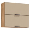 Ver imagem 1 de Armário Aéreo Viv Aluminum 2 Portas Basculantes 80 cm Freijó Vanilla - Kits Paraná