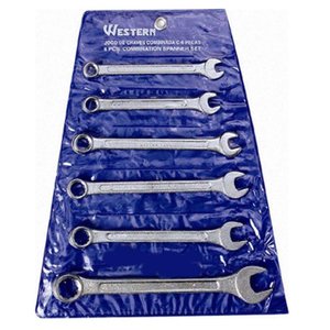 Jogo Chave Combinada Aperto Sextavado 6mm - 13mm 6 Peças