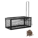 Ver imagem 1 de Armadilha Ratoeira Gaiola Grande Pega Roedores Rato Ratazana Camundongos Captura Praga