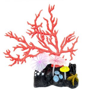 MAXXI ENFEITE DE SILICONE MONTIPORA VERMELHA 17CM ( YS-15102R ) - UN