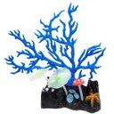 Ver imagem 1 de MAXXI ENFEITE DE SILICONE MONTIPORA AZUL 17CM ( YS-15102B ) 17X17CM - UN