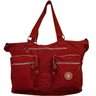 Bolsa Feminina Lateral Impermeavel Tiracolo Ombro 1212#:VERM - 1