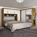 Ver imagem 5 de Guarda-Roupa Casal 7 Portas com Espelho Espresso Móveis