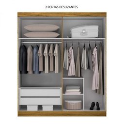 Guarda-Roupa Casal 7 Portas com Espelho Espresso Móveis - 7 Guarda-Roupa Casal 7 Portas com Espelho Espresso Móveis - 7