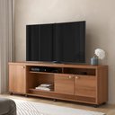 Ver imagem 2 de Rack para Tv até 70 Polegadas 3 Portas Dallas 1,83m Lukaliam Móveis Jequitiba Jequitiba