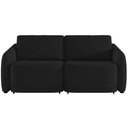 Ver mais imagens de Sofá Cama Casal para Sala 236cm Polska K04 Veludo Preto - Mpozenato