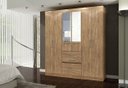 Ver imagem 1 de Guarda-Roupa Casal 7 Portas e 2 Gavetas sem Espelho Porto Maxel Ipê Text