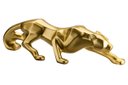 Ver imagem 1 de Escultura Estátua Decorativa Enfeite Pantera Ataque 37x10 Cm:dourado