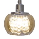 Ver imagem 2 de Luminária de Teto Ohad 12cm Âmbar com Cristal k9 Legítimo