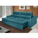 Ver imagem 2 de Sofá Retrátil e Reclinável 4 Lugares Connect com Pillow Ambiente Móveis