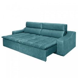 Sofá Retrátil e Reclinável 4 Lugares Connect com Pillow Ambiente Móveis - 4