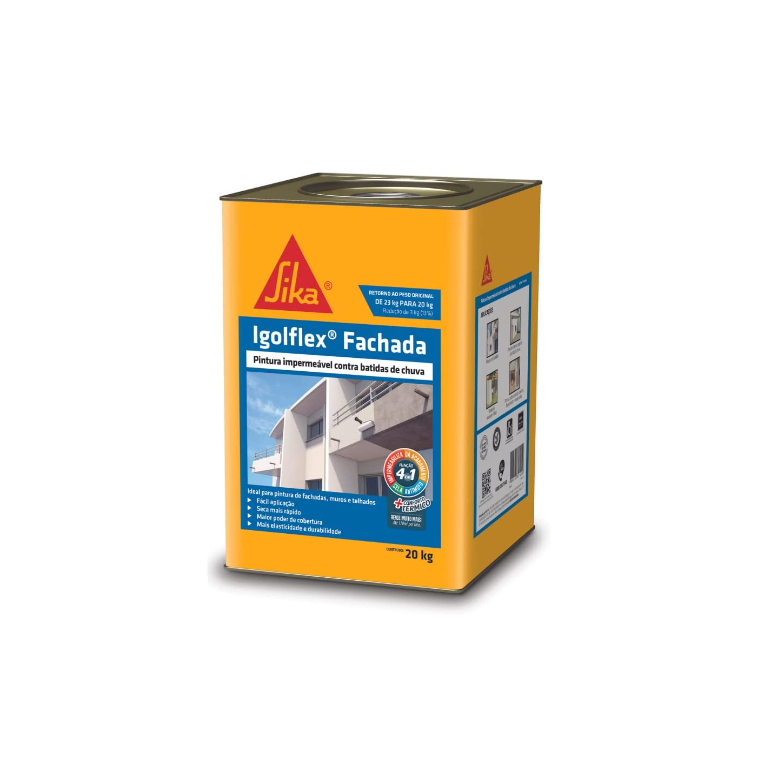 Sika Impermeabilizante 4 Em 1 - Igolflex Fachada 20kg