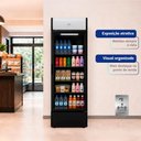 Ver imagem 6 de Refrigerador Expositor Vertical Hq 509 Litros Porta de Vidro Duplo Iluminação LED Preto Hq-509REVPVX