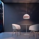 Ver imagem 3 de Luminária Teto Tipo Pendente em Mdf - Completa
