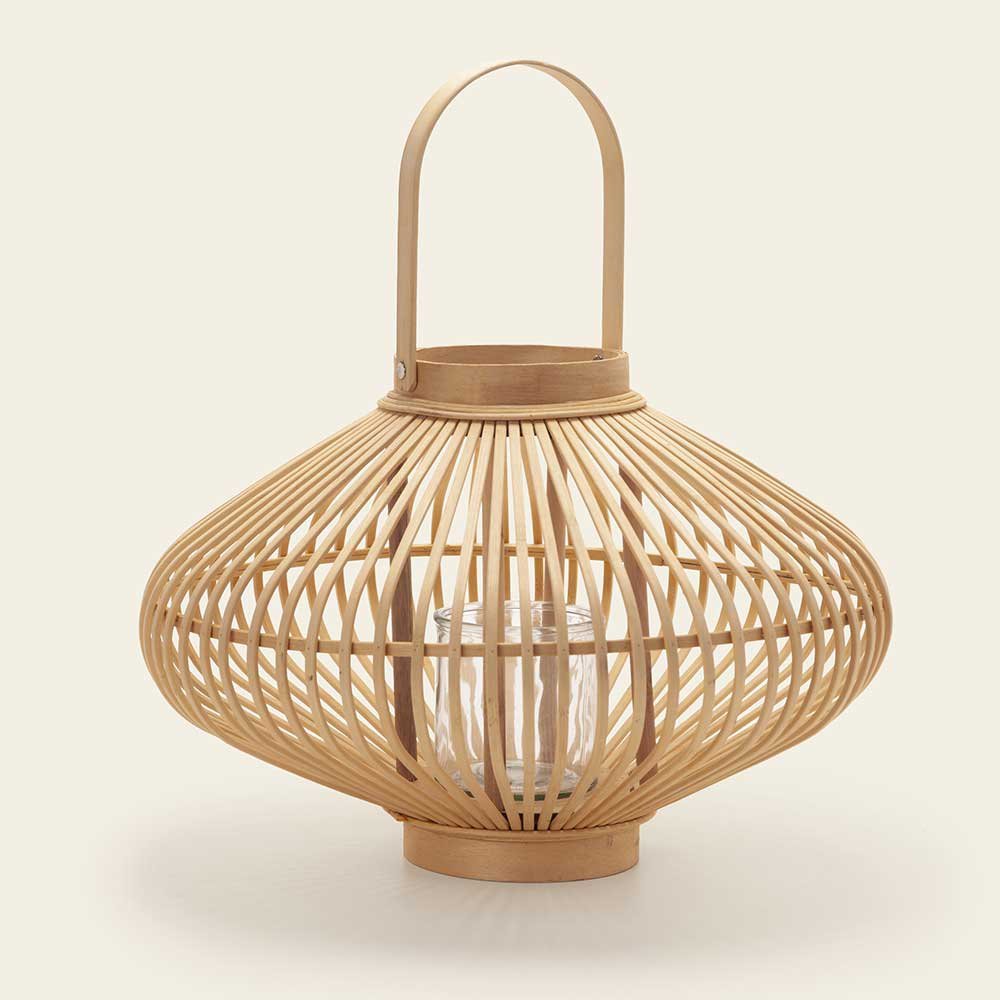 Lanterna Decorativa em Bambu 47cm 14592 Mart - 1