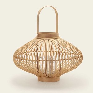 Lanterna Decorativa em Bambu 47cm 14592 Mart