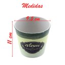 Ver imagem 2 de Kit 10 Mini Vasos de Planta Cachepot Estampados Decorados 11cm
