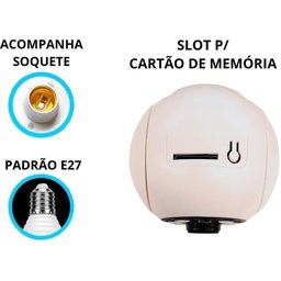 Acessorio de Seguranca Camera Wi-fi Intelig. V360pro - 2