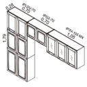 Ver imagem 3 de Cozinha Compacta 3 Peças Criativa 11 Portas Criativa Itatiaia