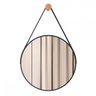 Espelho Decorativo Castanheira 35cm Preto - Jb Bechara - 2