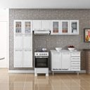 Ver imagem 1 de Cozinha Compacta 3 Peças 11 Portas 5 de Vidro Criativa Itatiaia