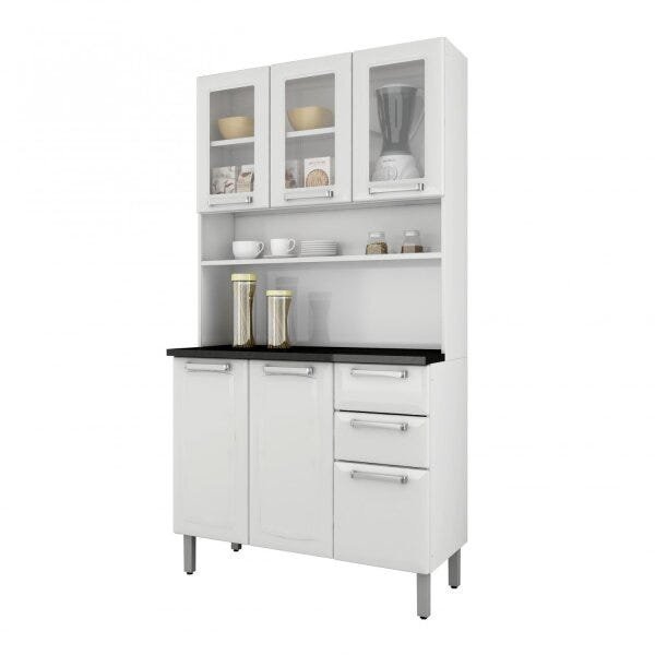 Armário de Cozinha 6 Portas 3 de Vidro 2 Gavetas Regina Itatiaia é ruim? Armário de Cozinha 6 Portas 3 de Vidro 2 Gavetas Regina Itatiaia é boa?