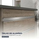 Ver imagem 7 de Tábua de Passar com Balcão 02 Portas Alice Castanho 119 cm - D’Rossi
