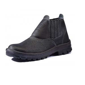 Bota Botina Segurança C/ Elástico Com Bico Aco 011 Cartom - 45