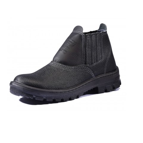 Bota Botina Segurança C/ Elástico Com Bico Aco 011 Cartom - 45