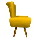 Ver imagem 4 de Kit 2 Poltronas Decorativas para Sala Emilia Suede - Clique e Decore