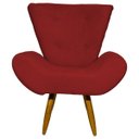 Ver imagem 3 de Kit 2 Poltronas Decorativas para Sala Emilia Suede - Clique e Decore