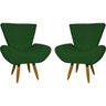 Kit 2 Poltronas Decorativas para Sala Emilia Suede - Clique e Decore - 1
