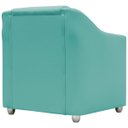 Ver imagem 2 de Poltrona Decorativa Mila Confortável para Sala Recepção Manicure Pés Cromado - Clique e Decore